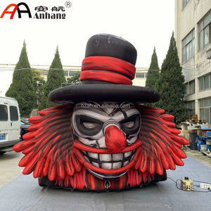 Arche gonflable géante en forme de tête de clown maléfique pour Halloween, fête à thème d'horreur, événement de <span class=keywords><strong>cirque</strong></span>, affichage publicitaire - Product Image 5