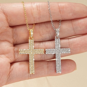 สร้อยคอแฟชั่นรักษ์โลกทองแดงชุบทอง 14k ประดับเพชรซิคอนสามแถว ดีไซน์เรียบง่ายสำหรับผู้หญิง เหมาะสำหรับงานปาร์ตี้ - Product Image 6