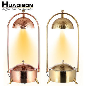 Huadison <span class=keywords><strong>Hotel</strong></span> Supplies Shafing Dish Hang Rose Gold Chauffe-plat <span class=keywords><strong>De</strong></span> lux Buffet à suspendre pour la restauration - Product Image 3