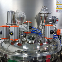 Agitateur émulsifiant sous vide, homogénéisateur de crème de beauté et de cosmétiques, machine de fabrication de mayonnaise à base de bave d'escargot, moteur fiable
