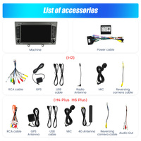 Navifly 4G LED WIFI BT Radio FM 8 cœurs 6+128 Go Écran tactile Lecteur multimédia de voiture Affichage Ui pour Peugeot 408 2010-2016