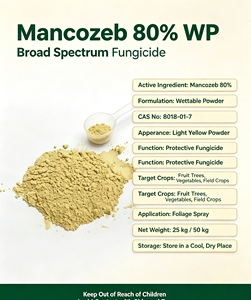 Fongicide HC le plus populaire Mancozeb 80% WP – Prévient la mildiou, l'anthracnose et les taches – Poudre jaune – Henan - Product Image 2