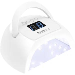 핫 네일 램프 80w UV Led 네일 드라이어 치료 젤 광택 스마트 센서 매니큐어 네일 아트 살롱 장비