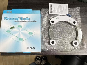 Pèse-personne domestique en verre trempé, mesure du poids corporel total, 180 kg - Product Image 6