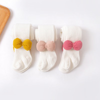 Collants pour enfants Bow Hot, collants en dentelle pour enfants en gros, collants pour enfants de qualité supérieure, collants en coton pour enfants