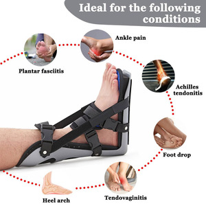 Attelle de nuit rigide réglable YSK Medical pour la fasciite plantaire, soulagement des douleurs/affections du <span class=keywords><strong>pied</strong></span> ou étirement - Product Image 5