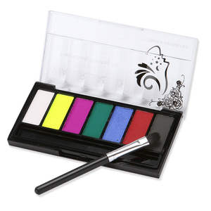 Palette de peinture pour le visage Halloween 12 couleurs, peinture corporelle, kit de peinture corporelle professionnel - Product Image 1