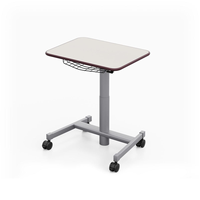 Bureau d'ordinateur ergonomique pneumatique à gaz Table d'usine Salle de classe de formation Table de bureau électrique à moteur