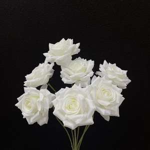 Flores Artificiales de la Serie Blanca (Rosa, Lirio, Hortensia) para Decoraciones de Bodas y Fotografía al Aire Libre - Arreglos para Techo y Suelo - Product Image 6