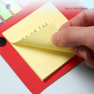 Cuaderno con Cubierta Kraft, Notas Adhesivas Impresas Personalizadas con Bolígrafo, Set de Papelería de Oficina, Blocs de Notas Adhesivas con Cubierta Personalizada - Product Image 5