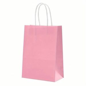 Bolsa de Papel Flexográfica Personalizada de Fábrica con Logotipo, Bolsa de Mano para Compras - Product Image 6