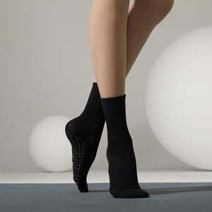 New Style <b>Long</b> Yoga Socks for Women Anti-<b>slip</b> Professional Pilates Socks Calf Socks - Product Image 3