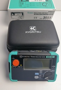 Probador de Conductividad de Aislamiento KYORITSU KEW3552 Original de Japón, Probador Multifuncional en Stock - Product Image 4