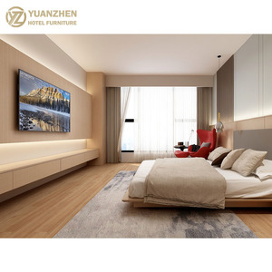 Table de chevet contemporaine en chêne écologique, robuste et durable, pour lit Queen/King, usage commercial, appartement, <span class=keywords><strong>hôtel</strong></span>, chambre à coucher - Product Image 4