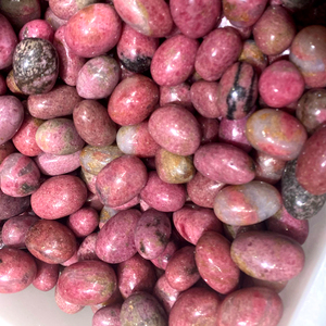 Pietra burattata della rodonite dei mestieri popolari intagliati a mano naturali all'ingrosso per la decorazione - Product Image 5