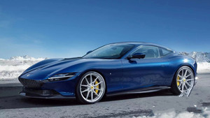 Kit de Carrocería de Fibra de Carbono Estilo NT para Ferrari Roma con Alerón Delantero, Faldones Laterales, Difusor, Capó - Nuevo - Product Image 4