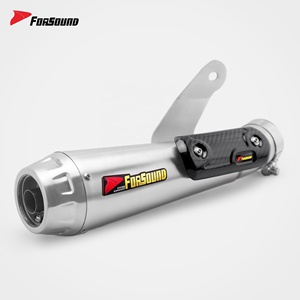 Sistema de Escape <span class=keywords><strong>para</strong></span> Motocicleta Forsound, Precio de Fábrica al por Mayor, Silenciador de Carreras <span class=keywords><strong>para</strong></span> <span class=keywords><strong>BMW</strong></span> S1000rr, Tubo de Acero Inoxidable con Corte Corona <span class=keywords><strong>para</strong></span> MotoGP - Product Image 5