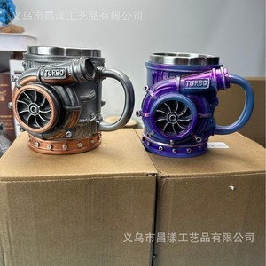 Turbocharger <b>Mug</b> Engine Grade Resin Craft Ornament Personal Gift - Product Image 4