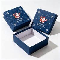 Cajas de Regalo Navideñas al por Mayor con Tapas, Cajas de Cartón Resistentes de Alta Calidad, Tinta de Soya, Caja de Regalo Navideña Premium