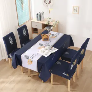 Toalha de mesa retangular impermeável de pvc, toalha de mesa à prova d'água para capas de mesa, tapete de piquenique