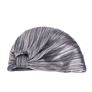 Bon marché, chapeau bandeau doré pré-noué pour femme, turban musulman, <span class=keywords><strong>hijab</strong></span> fin et doux - Product Image 5