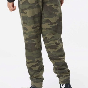 Unisex Active Bottoms Custom <b>Camouflage</b> Mid-Weight Fleece Breathable Joggers Sweatpants Elastic Pockets Printed Summer Running - Product Image 3