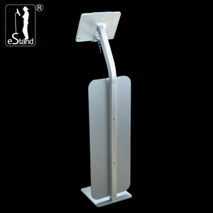 EStand BR22022G ป้องกันการโจรกรรมชั้นตู้แสดงผลสำหรับ <span class=keywords><strong>iPad</strong></span> ยืนที่มีป้ายโฆษณาสำหรับ9.7 ''<span class=keywords><strong>Ipad</strong></span>/pro/air - Product Image 5