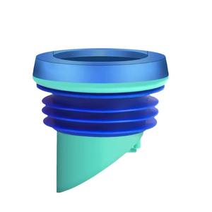 Anillo de sellado integrado triple para inodoro Morning Dew con válvula de retención, a prueba de olores y fugas, para baño - Product Image 2