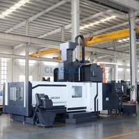 Centre d'usinage CNC de type portique GMC2014, fraiseuse CNC de type pont robuste pour pièces d'énergie éolienne