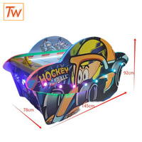 Table de jeu de hockey sur air TOPWAY pour 2 joueurs, de qualité commerciale, pour aire de jeux intérieure, centre commercial, zone de divertissement