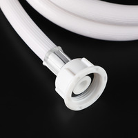 HJSJ Connecteur de tuyau d'arrivée d'eau pour lave-linge chinois, modèle d'extension flexible en PVC pour remplissage automatique