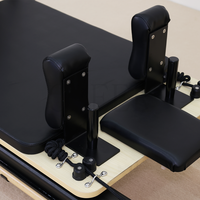 Reformer de Pilates de Aleación de Aluminio de Alta Resistencia con Barra Deslizante para Pies, Equipo Profesional para Entrenamiento en Estudio y en Casa