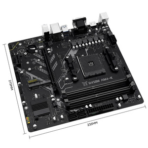 เมนบอร์ด B450 M AM4 ราคาโรงงาน รองรับ DDR4 4 ช่อง PCIe 3.0 X16 M2 สำหรับเล่นเกม พีซี Ddr4 B450m Am4 Socket - Product Image 4