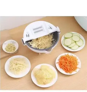 Multifunction Manual <b>Vegetable</b> & Fruit Cutting Tool 7/9/11 in 1 Magic Kitchen Grater Cutting Draining Juicing Grinder - Product Image 1