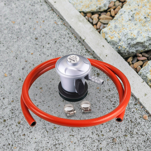 Régulateur de pression pour four à <span class=keywords><strong>gaz</strong></span> propane/GPL certifié CE de haute qualité avec construction en alliage de zinc <span class=keywords><strong>et</strong></span> <span class=keywords><strong>tuyau</strong></span> en caoutchouc PVC - Product Image 4