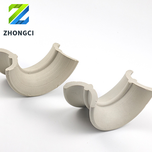 Saddles en céramique Intalox de l'usine de céramique Zhongci pour les tours d'absorption de désulfuration industrielle avec poinçonnage de précision - Product Image 4
