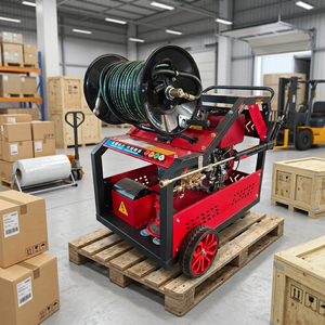 Machine de débouchage de canalisations municipales à haute pression 150 bars, pompe à eau 15 CV pour canalisations industrielles - Product Image 1
