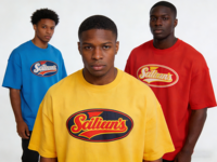 T-shirt unisexe ample en coton 100% personnalisé, avec motifs imprimés en couleurs personnalisées, tissu de style toile 200g
