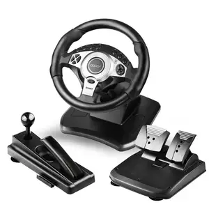 Hot sale 900 Degree Pedal And Gear Gaming Racing Steering Wheel For PS3 PS4 XBox Series X S /one/ Switch /PC