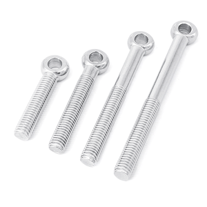 High Quality M8x60 M24 DIN444 Stainless Steel 304 316L Shoulder Fish Eyebolt Lifting Eye <strong>Bolts</strong> for Construction Machinery - Product Image 3