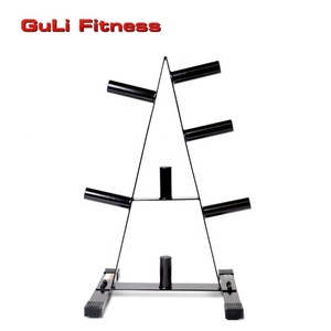 Guli Giá Đỡ Đĩa Cân Thể Dục Giá Đỡ & Giá Đỡ Đĩa Đựng Cây 7 Chấu 50MM Thiết Bị Tập Gym Khung Chữ A Bằng Thép Cho Tạ Olimpic - Product Image 3