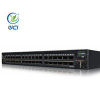Commutateur réseau Infiniband haute vitesse géré Mellanox, modèles MQM9700-NS2F/MQM9790-NS2R, 400 Gb/s par port, 64 ports, SNMP QoS