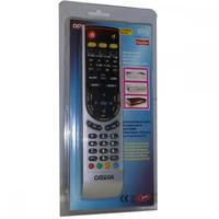 Télécommande universelle de remplacement Hostrong Omega 5 1 personnalisée en gros, modèle URC-04-1, en ABS, compatible avec 2 piles AAA, pour LED et LCD