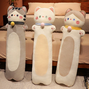 Wholesale Super Soft Plush Cute Cat <b>Pillow</b> Doll Toys Stress Relief Function <b>Large</b> Size for Bedroom Bed Use Long Cute Soft <b>Pillow</b> - Product Image 1
