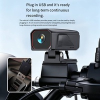 Kamera Dash Cam Motor D8 Laris Manis, Tahan Air IPX5, Kamera Sepeda 2K