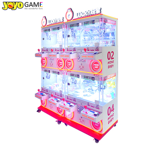 Mini Máquina de Grúa de Garras Alta para 4 Jugadores, Operada con Monedas, Juego Expendedor de Juguetes de la Suerte, para Capturar Llaveros y Pequeños Premios - Product Image 1