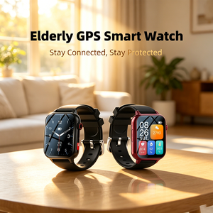 Reloj Inteligente con GPS para Personas Mayores A80, Monitor de Frecuencia Cardíaca, Presión Arterial, SpO2, Resistente al Agua IP67, Reloj de Salud para Personas Mayores - Product Image 1