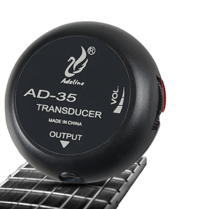 Pastilla Piezoeléctrica Adeline AD-35 de Alta Calidad para Guitarra Acústica, de Plástico y Metal, con Ajuste de Volumen para Diversos Instrumentos Musicales - Product Image 6