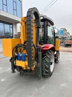 Foreuse de puits d'eau portable montée sur tracteur de 200 m pour les fermes rurales africaines