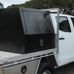 Commercial and Personal Use Aluminum Pickup Truck Ute Canopy with <b>Tool</b> <b>Boxes</b> - Product Image 6